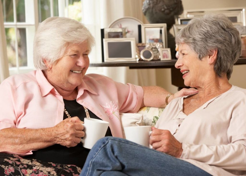 Retired Ladies caring for their Emotional Health